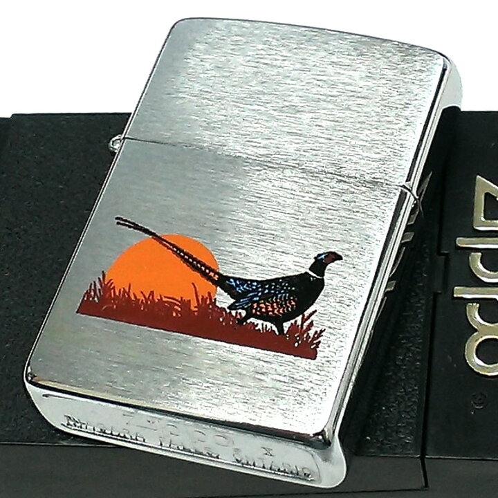 楽天市場】ZIPPO ライター カナダ製 1994年製 オンタリオ製 キジ レア 