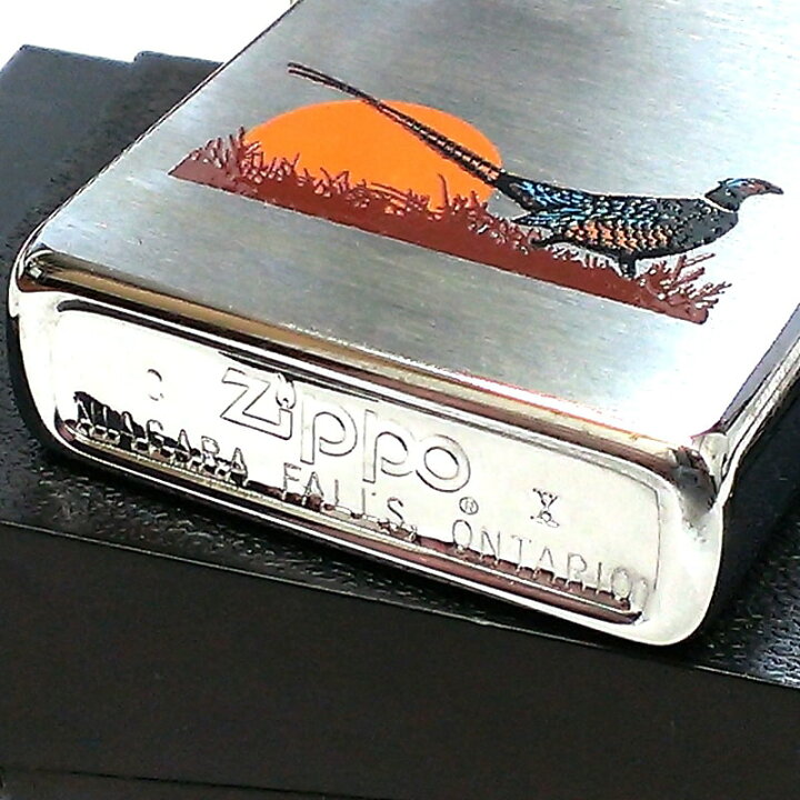 楽天市場】ZIPPO ライター カナダ製 1994年製 オンタリオ製 キジ レア 