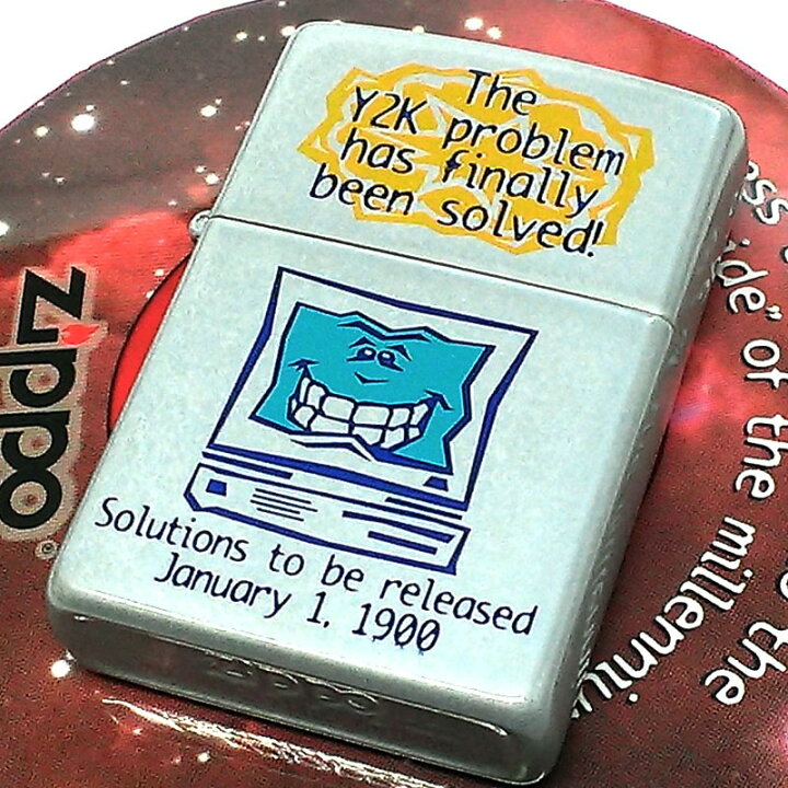 楽天市場】ZIPPO ライター ミレニアム 1点物 カナダ製 1999年製 