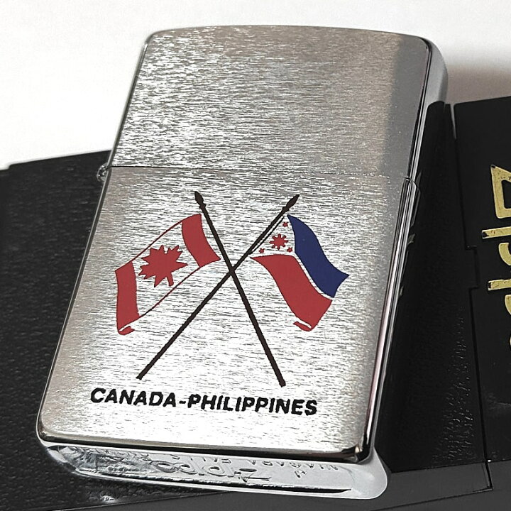 楽天市場】ZIPPO レア 1995年製 カナダ製 ジッポ ライター 国旗 