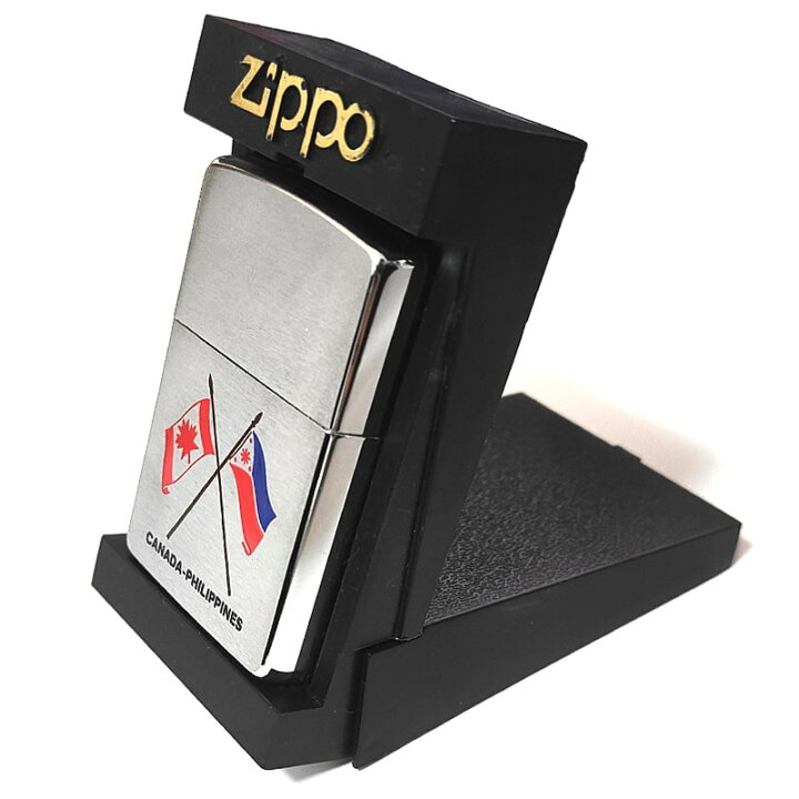 楽天市場】ZIPPO レア 1995年製 カナダ製 ジッポ ライター 国旗 ｜その他