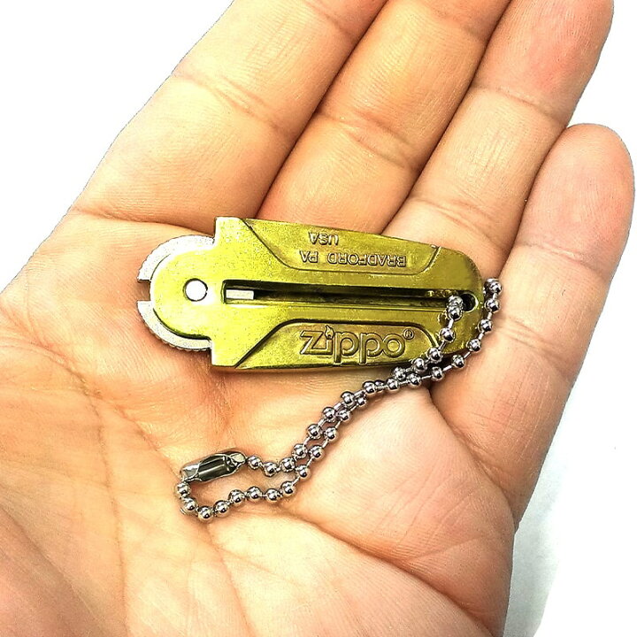 楽天市場】ZIPPO社製 真鍮製フリントケース おしゃれ 絶版 レア ジッポ