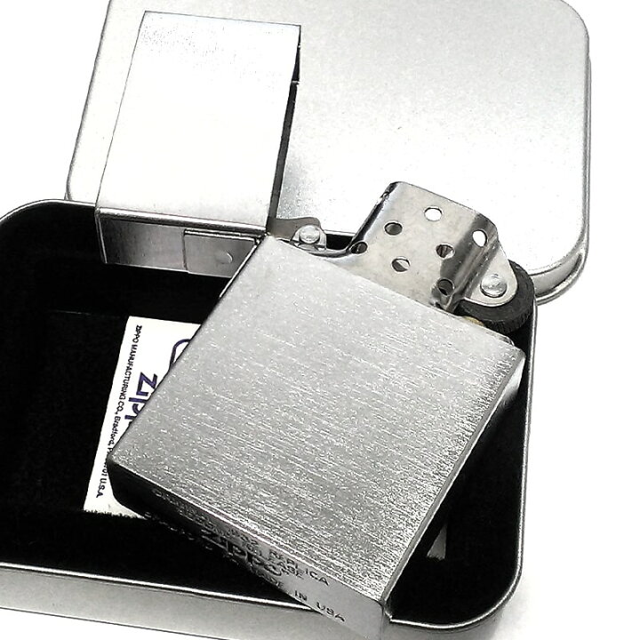 楽天市場】ZIPPO ライター 1932レプリカ セカンドリリース シルバー 
