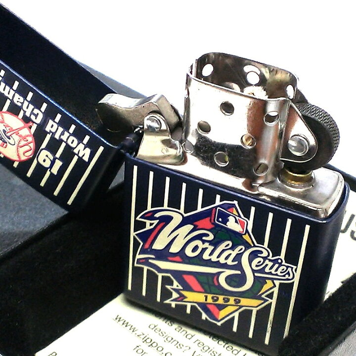 楽天市場】ZIPPO 1点物 ワールドシリーズ 1999年 NYY優勝記念 ジッポ 