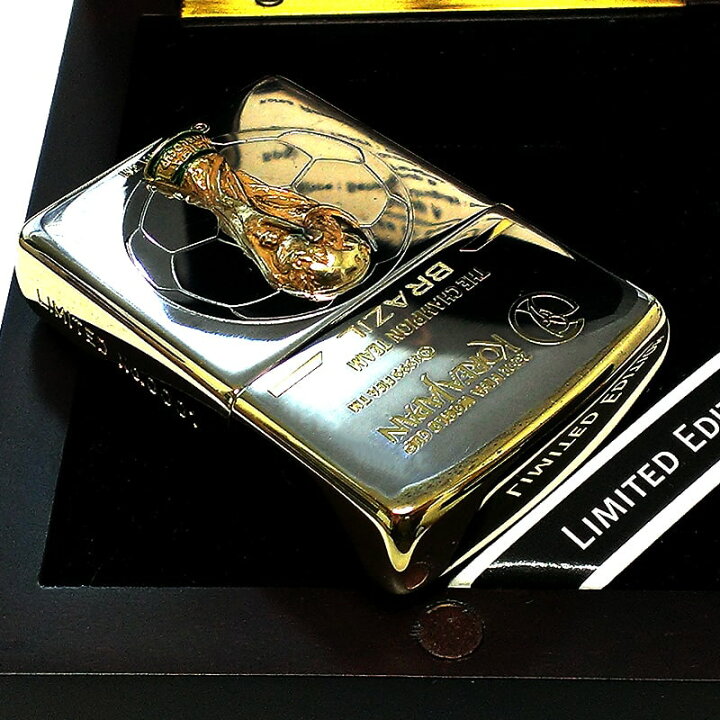 楽天市場】ZIPPO レア FIFA 2002 ワールドカップ 大会 シリアルNo.0001 