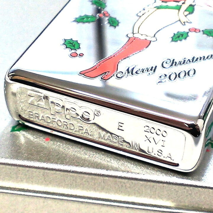 楽天市場】ZIPPO 一点物 ウィンディ クリスマスレディ サンタ 