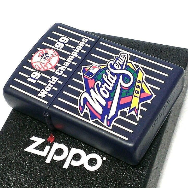 楽天市場】ZIPPO 1点物 ワールドシリーズ 1999年 NYY優勝記念 ジッポ 