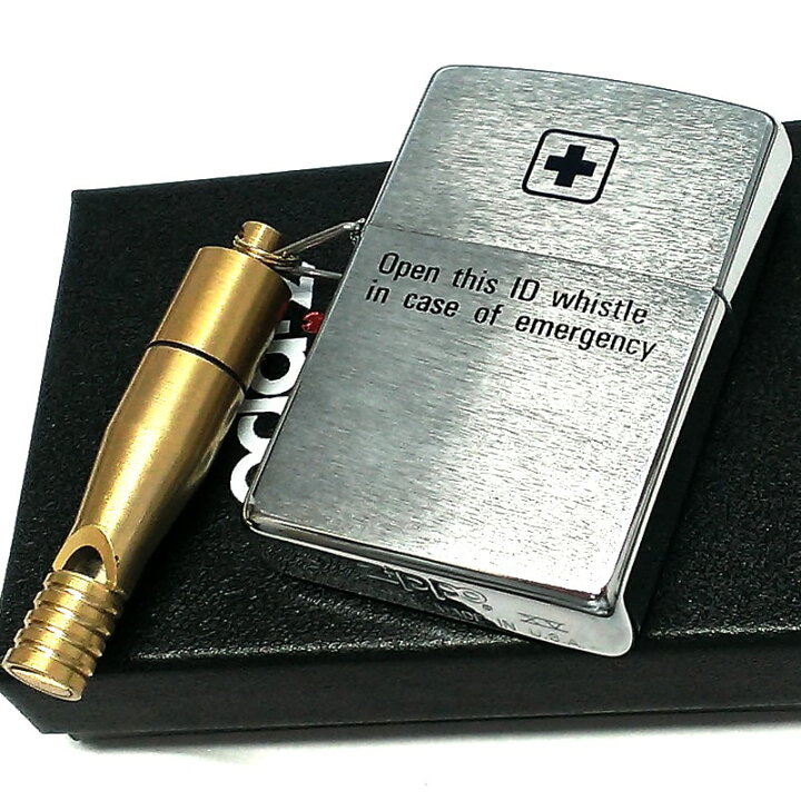 楽天市場】ZIPPO 一点物 ID ホイッスル付き 1999年製 レア ジッポ 