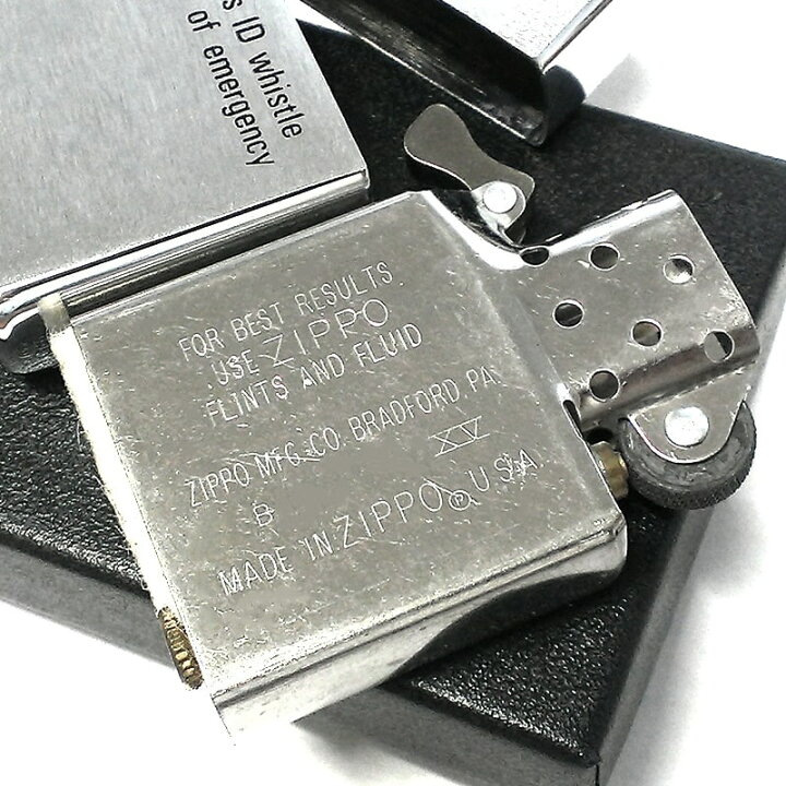 楽天市場】ZIPPO 一点物 ID ホイッスル付き 1999年製 レア ジッポ 