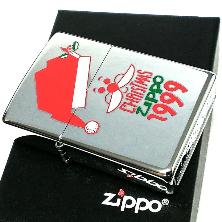 楽天市場】ZIPPO クリスマス 1点物 ジッポ ライター 1999年製 レア 