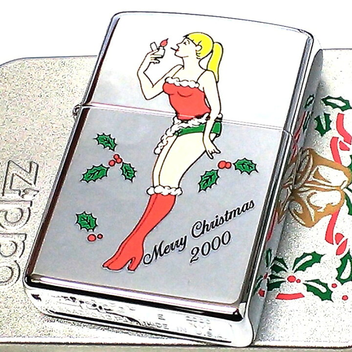 楽天市場】ZIPPO 一点物 ウィンディ クリスマスレディ サンタ おしゃれ 
