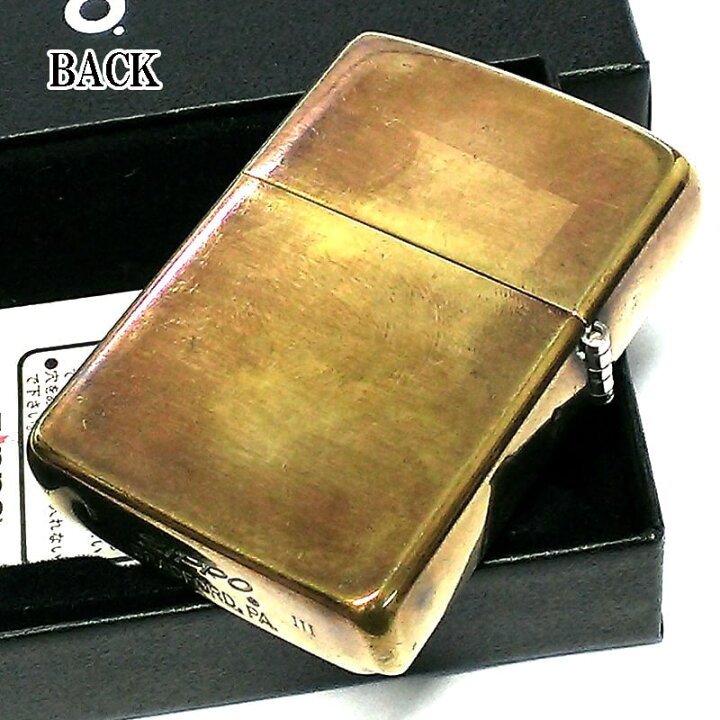 楽天市場】ZIPPO 一点物 1987年製 アンティークブラス ヴィンテージ 
