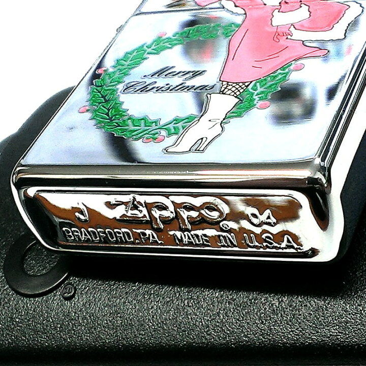 楽天市場】ZIPPO 1点物 ウインディ クリスマスレディ サンタ ジッポ 