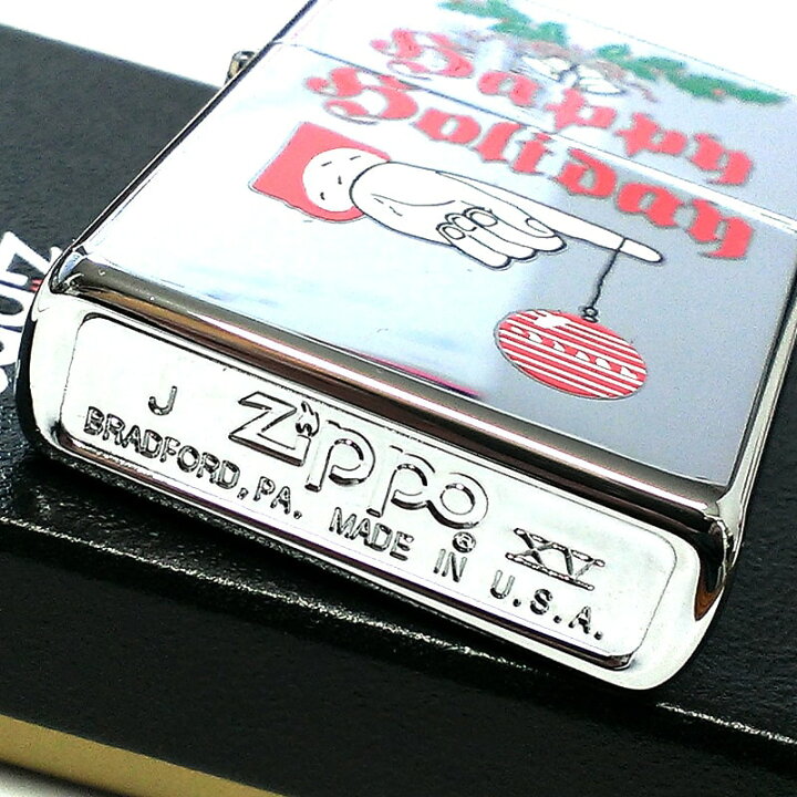 楽天市場】ZIPPO ライター 1999年製 クリスマス レア 1点物 ジッポ 