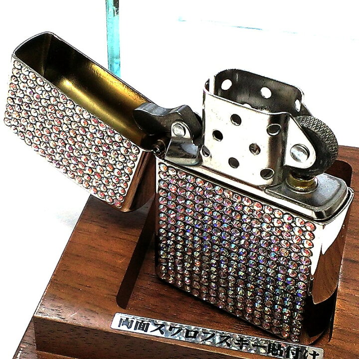 Zippo タバコ ジッポライタースワロフスキー スワロフスキー zippo デコ スワロフスキー・クリスタルビジュージッポライター デコショップ ASUTOREIA