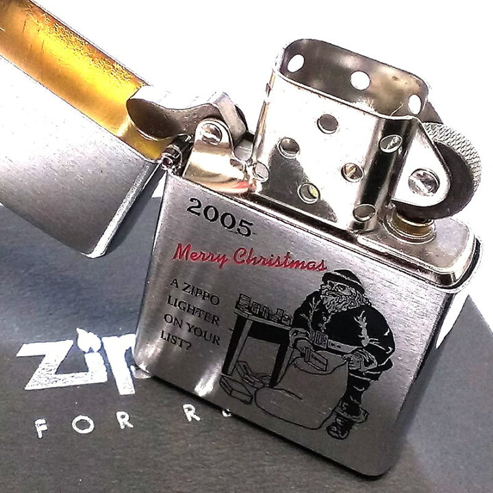 楽天市場】ZIPPO ライター 2005年製 クリスマス ピンズセット ジッポ 