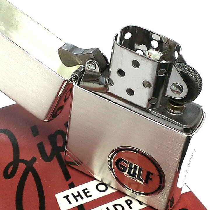 楽天市場】ZIPPO ライター GULF 1937レプリカ フラットトップ レア 