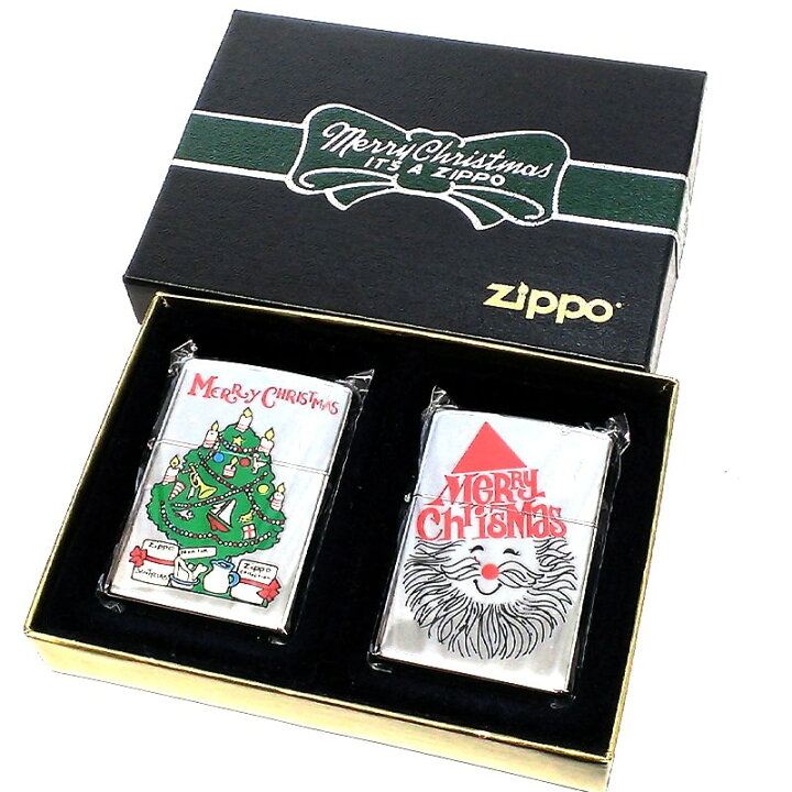 楽天市場】ZIPPO クリスマス 一点物 2個セット 絶版 1999年製 レア 