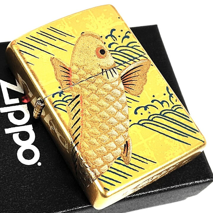 楽天市場】ZIPPO 一点物 ジッポ ライター 和柄 レア 本金蒔絵 昇鯉 漆 