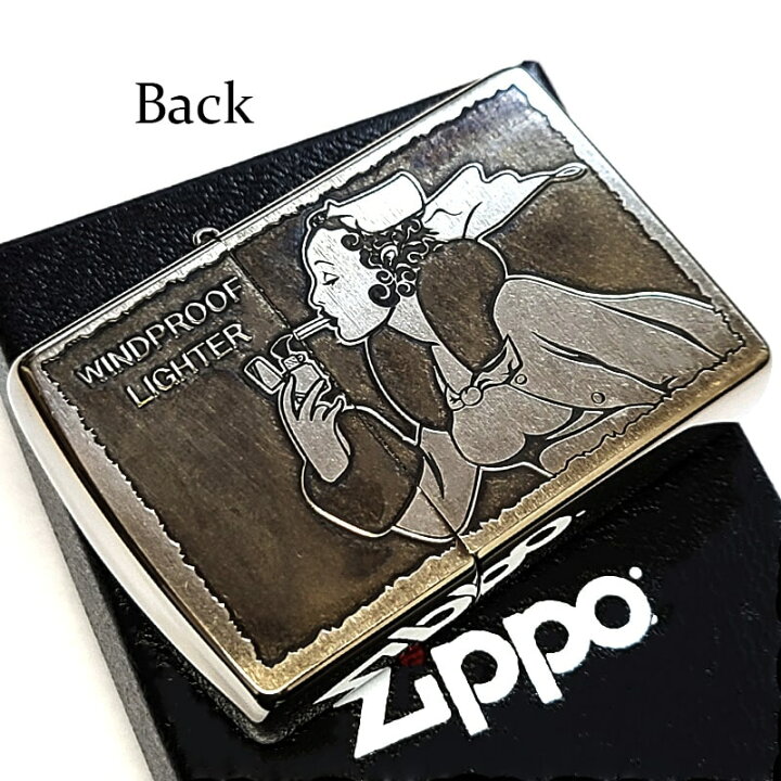 楽天市場】ZIPPO ライター ウィンディ ビンテージ加工 ジッポ ロゴ 