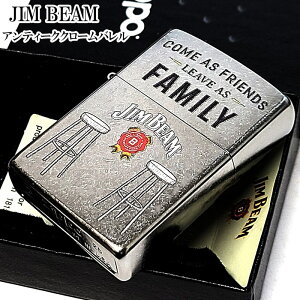 ZIPPO C^[ Wr[ JIM BEAM S Wb| FAMILY Vo[  TeN[ AJ  o[{  Y a Mtg v[g