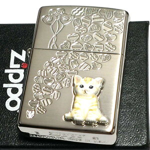 ZIPPO C^[ lR kitten herart cream Vo[ Wb| L  n[g ̃lR^  fB[X ˂ 킢  Y Mtg v[g L