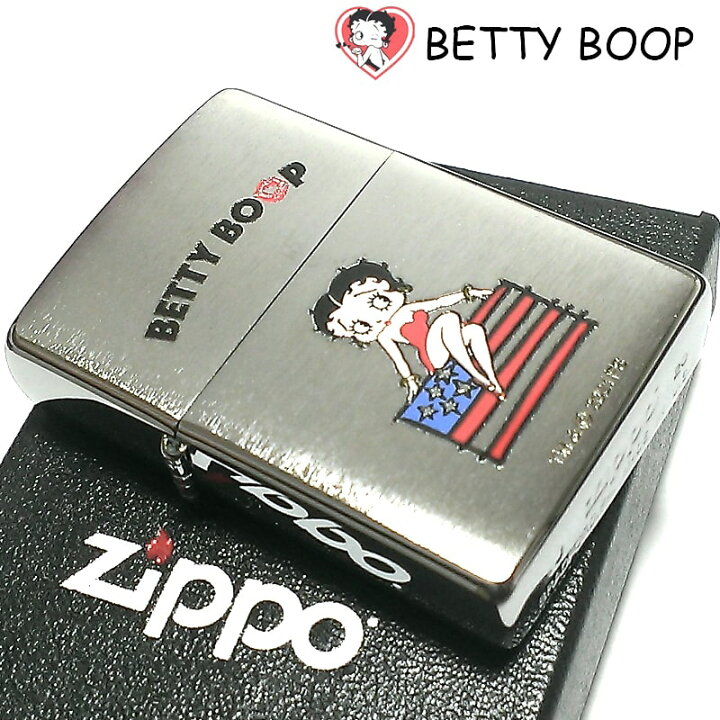 楽天市場】ZIPPO ライター Betty Boop 可愛い 90周年 フラッグ ベティ 