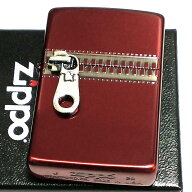 ZIPPO ライター ジッパー イオンレッド 両面加工 イオンコーティング 彫刻 ジッポ かっこいい メタル貼り…
