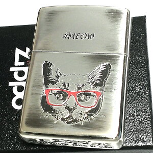 ZIPPO C^[ ˂ j[Lbg Wb| L Kl 킢 j[N lR MEOW   Vo[ CuVdグ fB[X Y Mtg v[g 悠