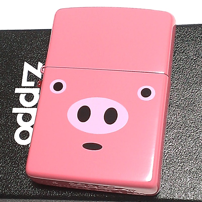 楽天市場】ZIPPO ライター ブタ アニマルシリーズ ピンク ジッポ 豚
