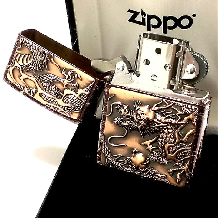 楽天市場】ZIPPO 和柄 ライター ライズメタル 赤龍 金乱糸 赤 金 伝統 