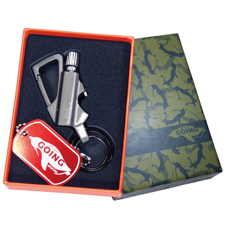 楽天市場 ペンギン ゴーイング オイルマッチ ライター アウトドア インテリア カラビナ付き 2重リング かっこいい 屋外 栓抜き メンズ ミリタリー 動画有り Zippoタバコケース 喫煙具のハヤミ