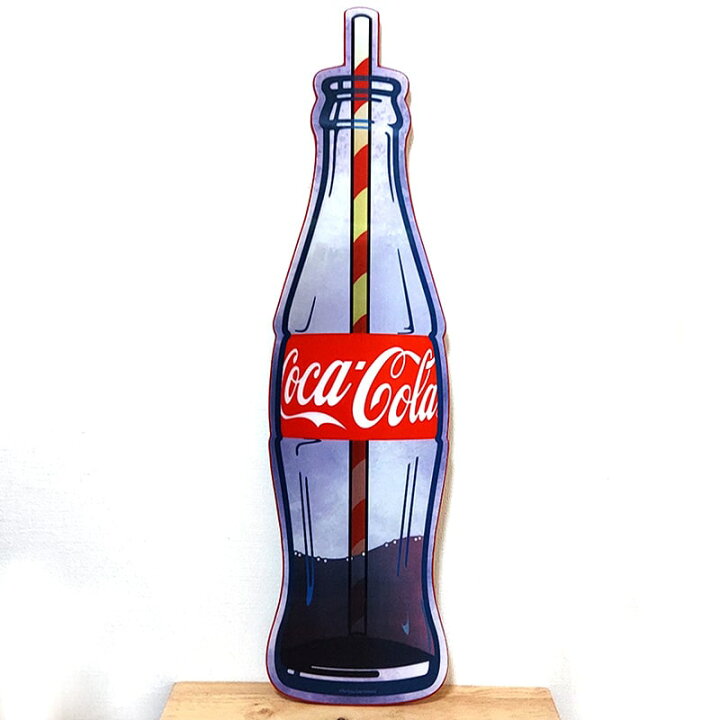 レンチキュラー サイン COCA COLA GLASS BOTTLE 【コカコーラ】（楽天 
