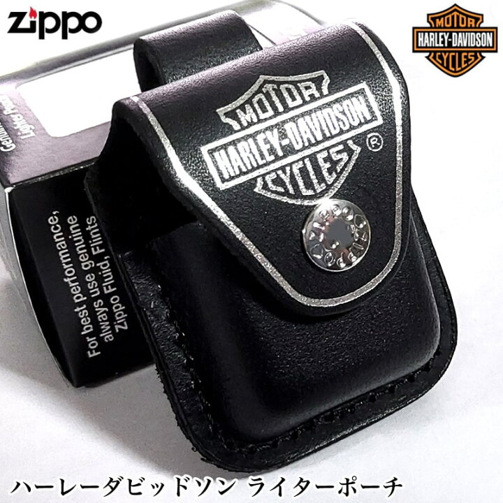 楽天市場】ハーレーダビッドソン ZIPPOライターポーチ HARLEY-DAVIDSON 