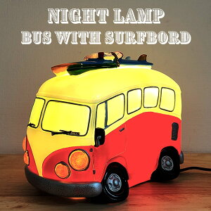 LEDv 킢 [QoX Cg Ɩ u iCgv AJ G AeB[N nCA T[t{[h BUS with Surfboard  xbh[ g Be[W  