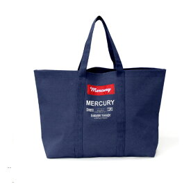 トートバッグ グローセリートート マーキュリー 鞄 キャンバス 選べる ネイビー カーキ サンドベージュ グレー 大容量 かわいい シンプル 大きい MERCURY ロゴ アメリカン 雑貨 ビンテージ かばん 買い物 キャンプ アウトドア バーベキュー おしゃれ