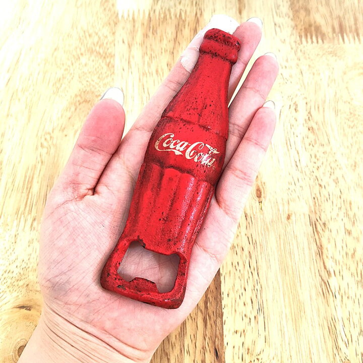 楽天市場】コカコーラ アイアン製 栓抜き かっこいい 鋳鉄 