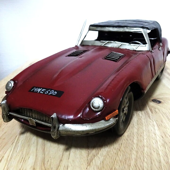 楽天市場】ビンテージカー レーシングカー JGR-E RED かわいい 