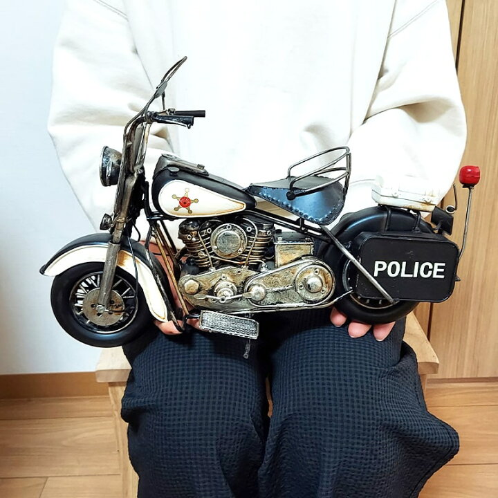 楽天市場】ヴィンテージ バイク PURSUIT POLICE アメリカン かっこいい 