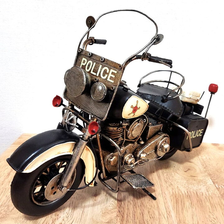 楽天市場】ヴィンテージ バイク PURSUIT POLICE アメリカン かっこいい 