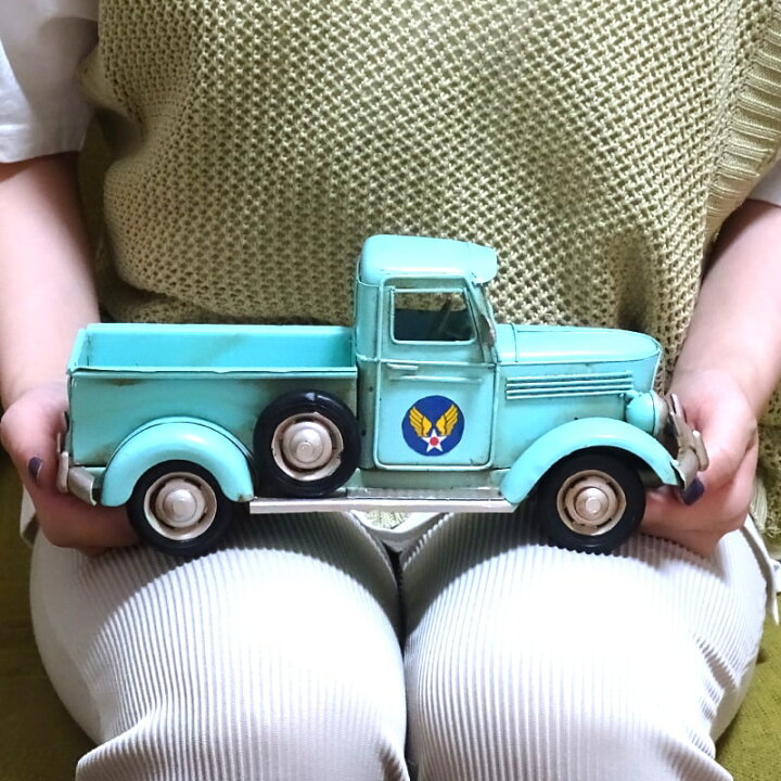 楽天市場】ヴィンテージカー トラック オブジェ レトロ Truck ブリキ 