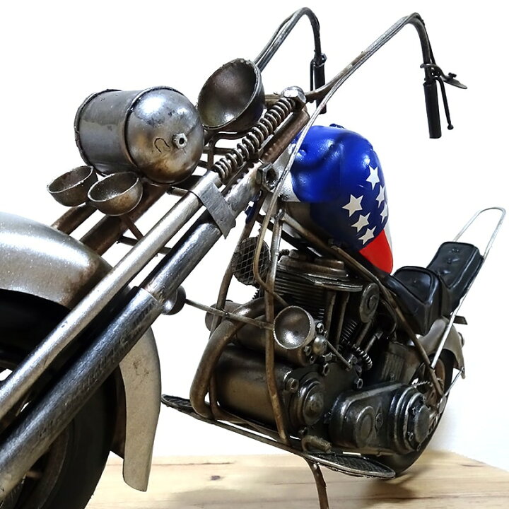 楽天市場】オールド アメリカンバイク オブジェ インテリア かっこいい 