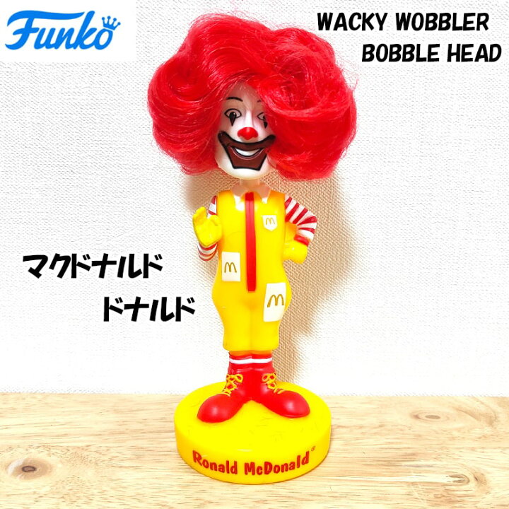 楽天市場】フィギュア ドナルド 首振り人形 マクドナルド ファンコ 