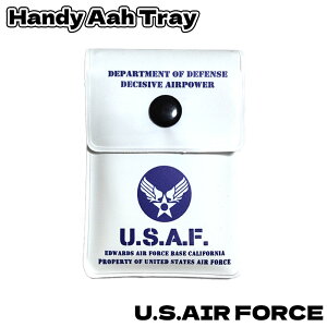 携帯灰皿 ハンディアッシュトレイ 全3種 便利 軽い ルート66 エアフォース アーミー ロゴ かっこいい 屋外 コンパクト タバコ アメリカン ROUTE66 AIRFOCE ARMY 喫煙具 雑貨 小さい 煙草 おしゃれ レ
