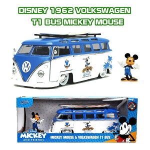 ~jJ[ ~bL[}EX tBMA fBYj[ [QoX l` Mickey Mouse  T[t{[h  CeA u 킢 DISNEY 1962 VOLKSWAGEN T1 BUS MI AJ G 1/24 XP[ L