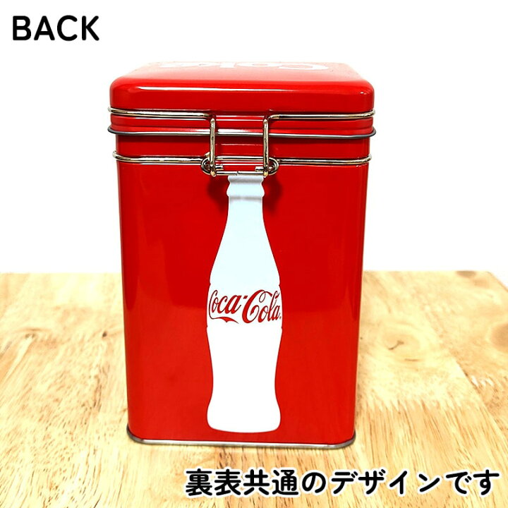 楽天市場】コカ コーラ 蓋付き 小物入れ かわいい 角型 保存容器 