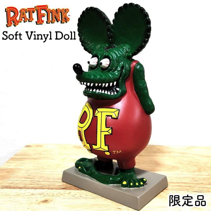 楽天市場】ラットフィンク フィギュア 限定品 ソフト ビニール ドール 