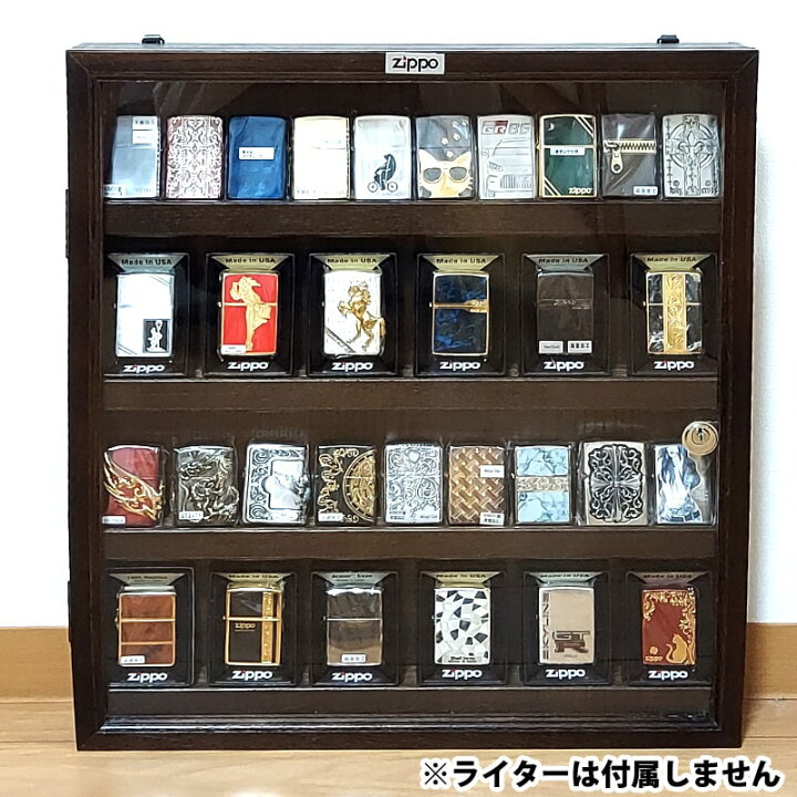 楽天市場】ZIPPO社製 絶版品 アンティーク コレクションケース 4段  