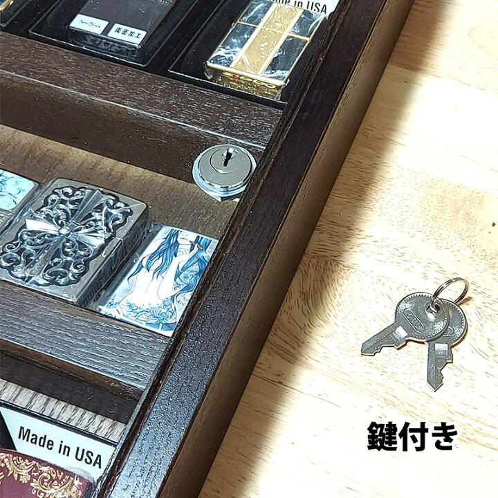 楽天市場】ZIPPO社製 絶版品 アンティーク コレクションケース 4段 