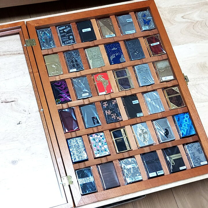 楽天市場】ZIPPO社製 絶版品 コレクションケース 6段 ディスプレイ 